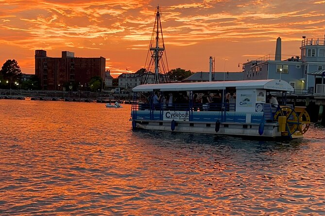 Cycleboat Boston 90 min BYOB Amazing Harbor Private Charters - Discover the Unique Experience of the Cycleboat Boston 90-Minute BYOB Harbor Cruise
