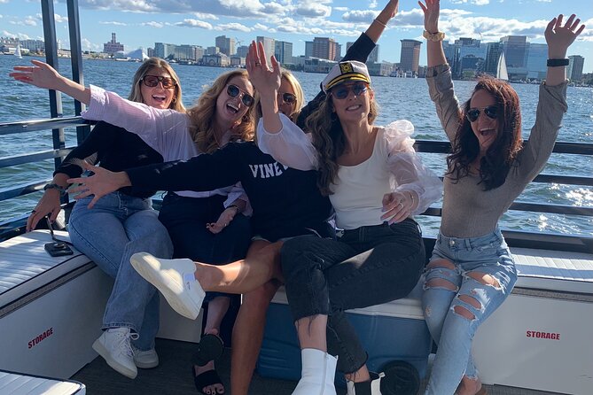Cycleboat Boston 90 min BYOB Amazing Harbor Private Charters - Key Points
