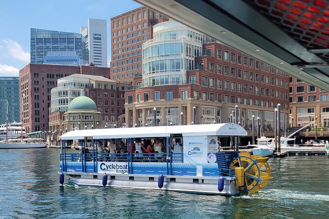 Cycleboat Boston 90 min BYOB Amazing Harbor Private Charters - Weather Considerations and Cancellations