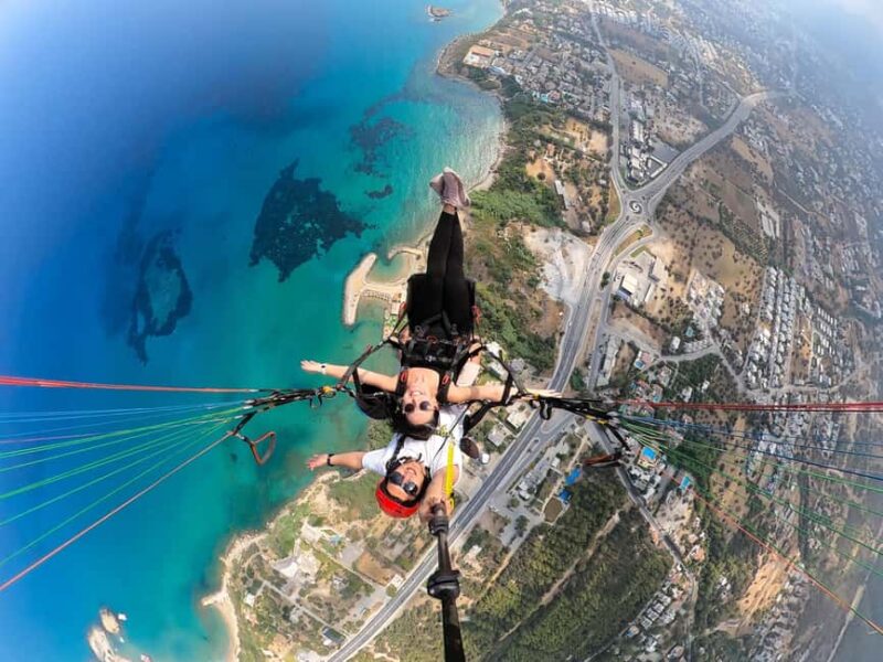 CYPRUS: Tandem Paragliding Experience - Thrilling tandem paragliding over Kyrenia for $85 in just one hour