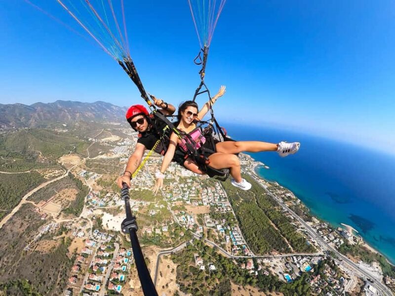 CYPRUS: Tandem Paragliding Experience - Safety standards and professional pilots