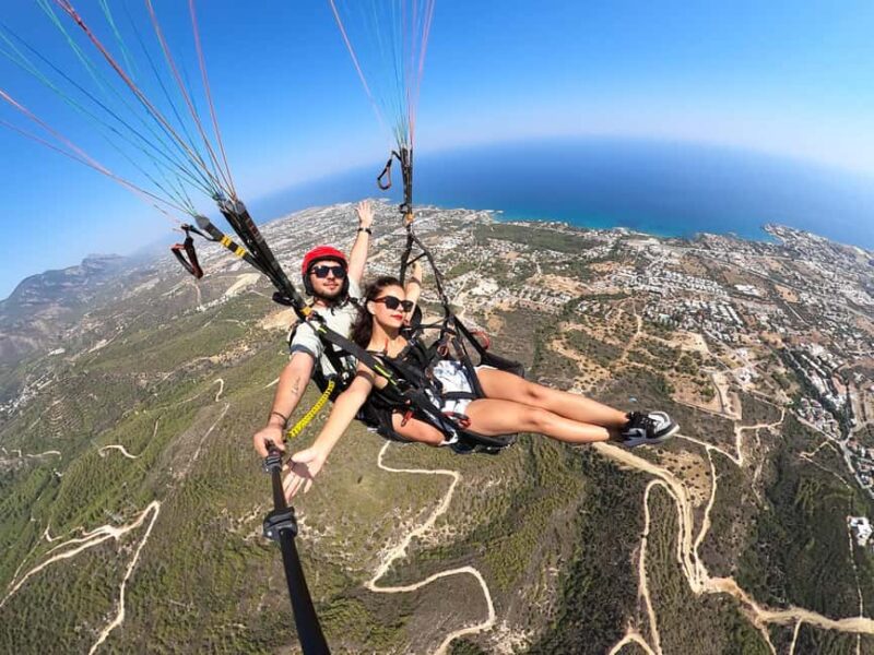 CYPRUS: Tandem Paragliding Experience - What to bring and restrictions for the paragliding flight