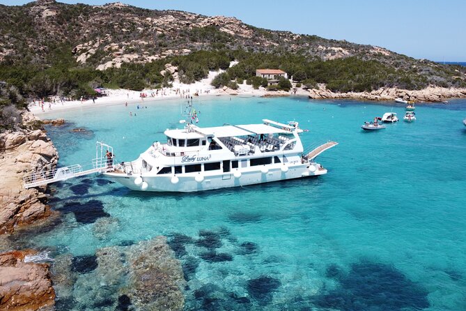 Daily 4 stop - boat excursion La Maddalena Archipelago - The Excursion Starts in Palaus Marina Station