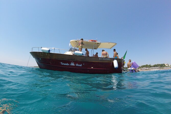 Daily or Sunset Tour Costa Di Taranto Boat Experience - Key Points