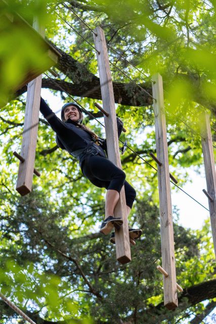 Dallas: Aerial Adventure Course Park Pass - Pacing and Group Dynamics at Trinity Forest