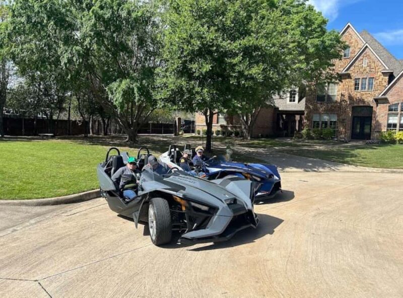 Dallas: Downtown Dallas Slingshot Tour - Starting Point and Rental Details in Arlington