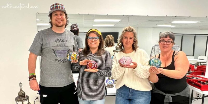 Dallas: Mosaic Lamp Making Workshop - Who Will Enjoy This Workshop Most