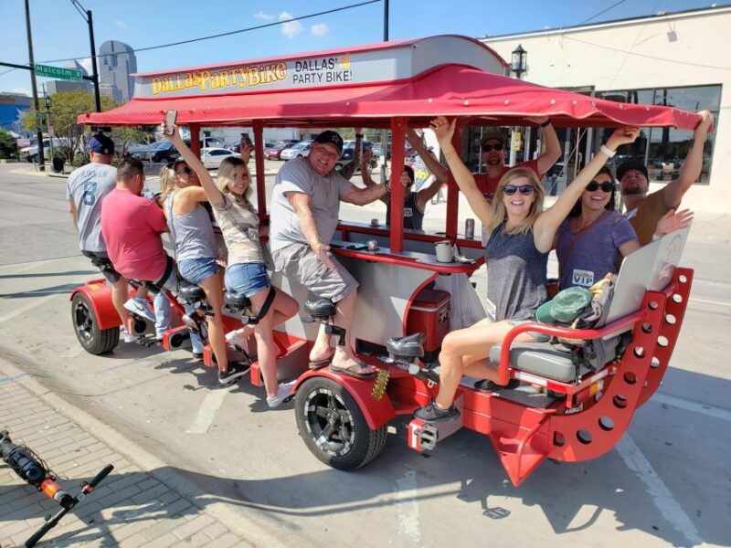 Dallas Party Bike Private Group Rental in Deep Ellum - The Sum Up: A Fun, Flexible Way to Explore Dallas Nightlife