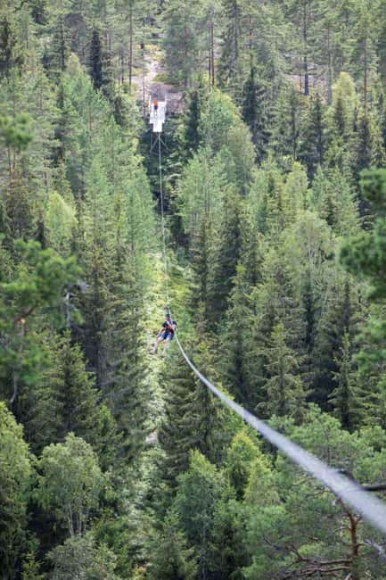 Dals Långed: Zipline Adventure at Steneby Gård - The Safety and Equipment at Dals Långed