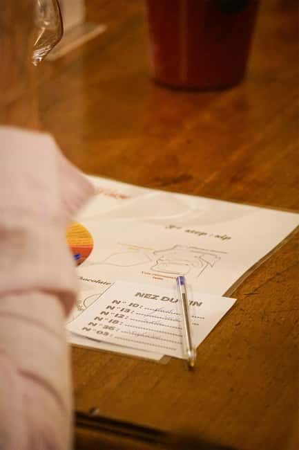 "Dans le Nez du Vin" tour Aromas & Faults in Saint Emilion - Visiting Château Palais Cardinal in Saint-Émilion