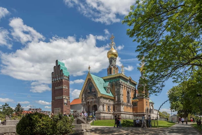 Darmstadt: MathildenhöheCard - Public Transport & Admissions - Visiting the Museum Künstlerkolonie Darmstadt