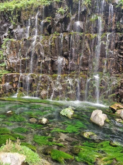 Dashbash Canyon and the German village of Elizabethtal - Cascading Waterfalls and Natural Beauty