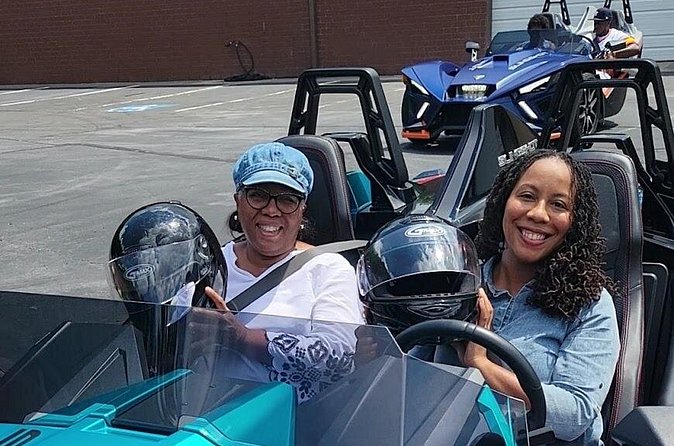 Date Night Ride in a Polaris Slingshot - The Experience of Driving through Midtown Atlanta