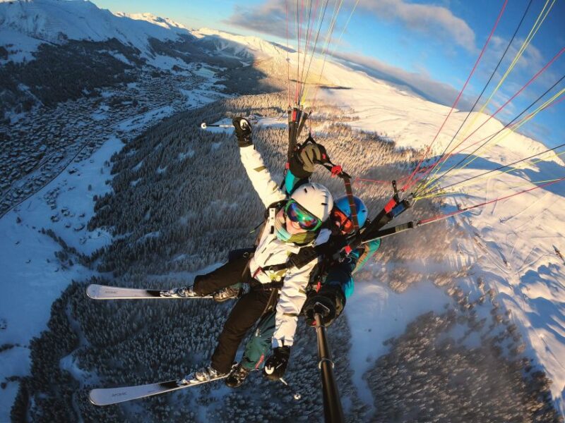 Davos: Ski Paragliding Experience - Starting Your Adventure at the Jakobshorn Cable Car Station