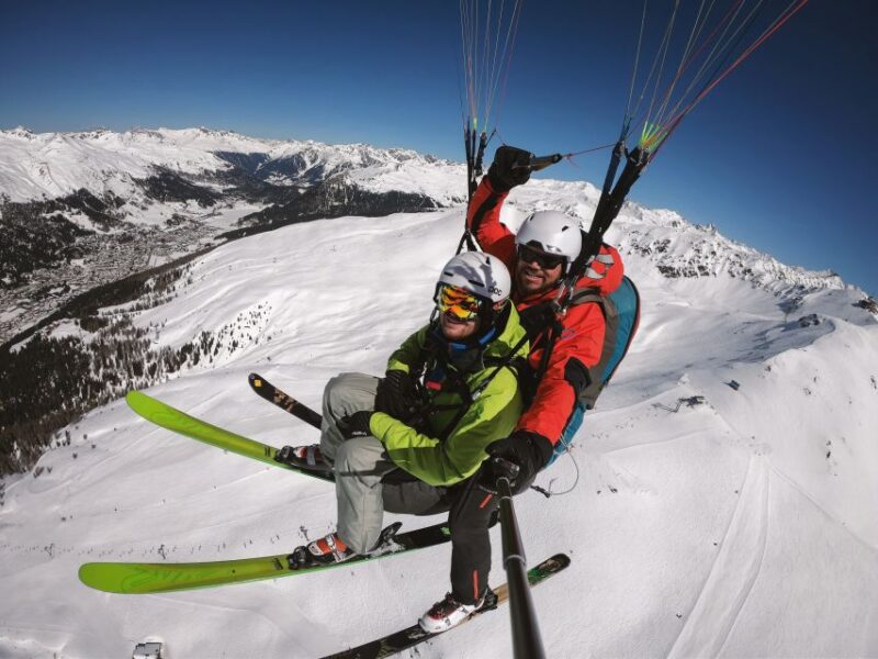 Davos: Ski Paragliding Experience - Skiing Skills Required for the Ski&Fly Experience