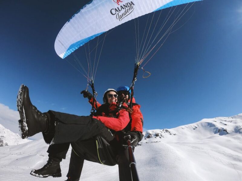 Davos: Tandem Paragliding Flight - Choosing the Best Launch Site at Jakobshorn