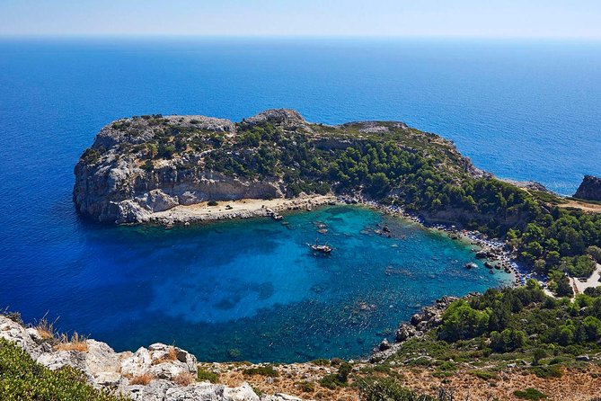 Day Cruise by a Sailing Yacht to the most beautiful bays or Rhodes (Small Group) - The Scenic Stops at Rhodes’ Most Stunning Bays