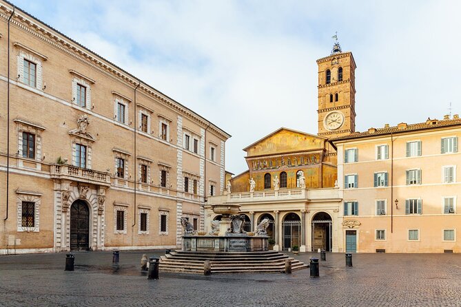 Day drinking in Rome & Scandalous Roman History - Exploring Trastevere’s Historic Charm and Basilica di Santa Maria