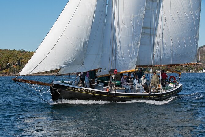 Day Sails and Sunset tours on Schooner Surprise in Camden Maine - Practical Details: Meeting Point and Comfort