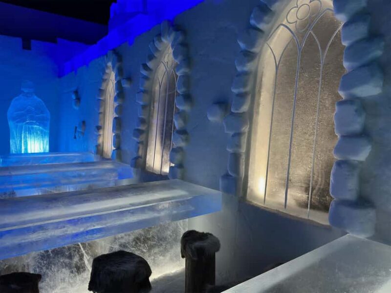 Day ticket to exhibitions in the Snow Castle area - The Snow and Ice Experience Room: A Cold Wonderland in 400 Square Meters