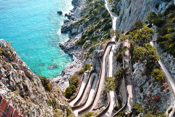 Day Tour of Capri Island from Naples with Ferry Tickets - Scenic Boat Trip and the Faraglioni Rocks