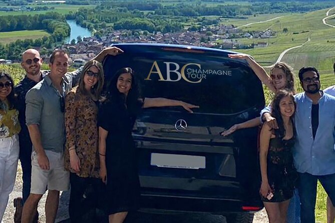 Day trip by van in Champagne small group of 8 - Authentic French Lunch with Champagne in Epernay