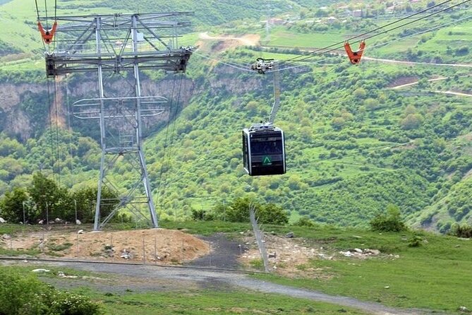 Day Trip: Tatev Ropeway-Noravank-Shaki Waterfall-Wine Degustation - Key Points