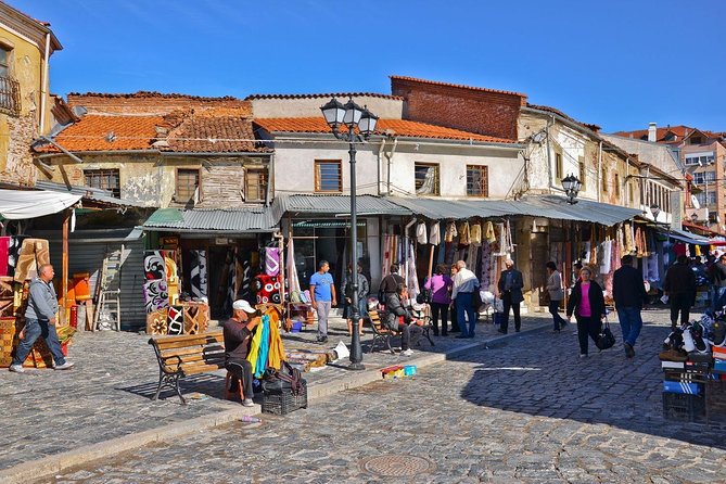 Daytrip to Korce "Little Paris" & Pogradec in Lake Ohrid - Walking through Korca Old Bazaar