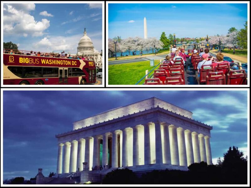DC: Hop-on Hop-off, Night Tour, and Arlington Audio Guide - The Night Tour: Illuminated DC Landmarks