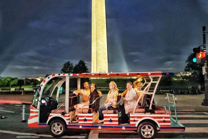 DC Monuments Day or Night American History Guided E-Cart Tour - Exploring the Monument Stops and Photo Opportunities