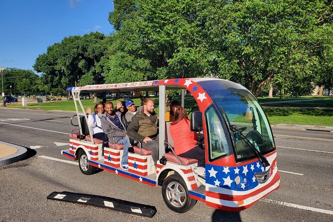 DC Monuments Day or Night American History Guided E-Cart Tour - Ease of Transportation and Accessibility