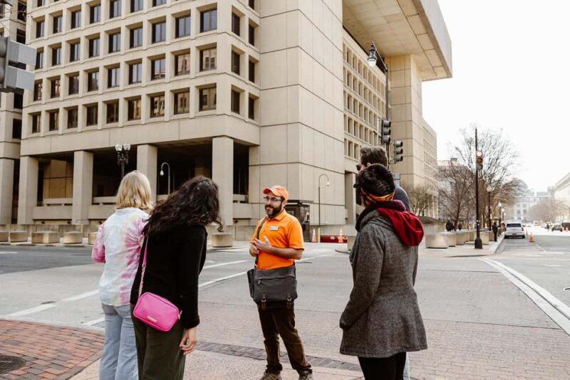 DC: National Archives Skip the Line & OPO Tower Guided Tour - The Tour Starts at the Benjamin Franklin Statue in Front of the Old Post Office Pavilion