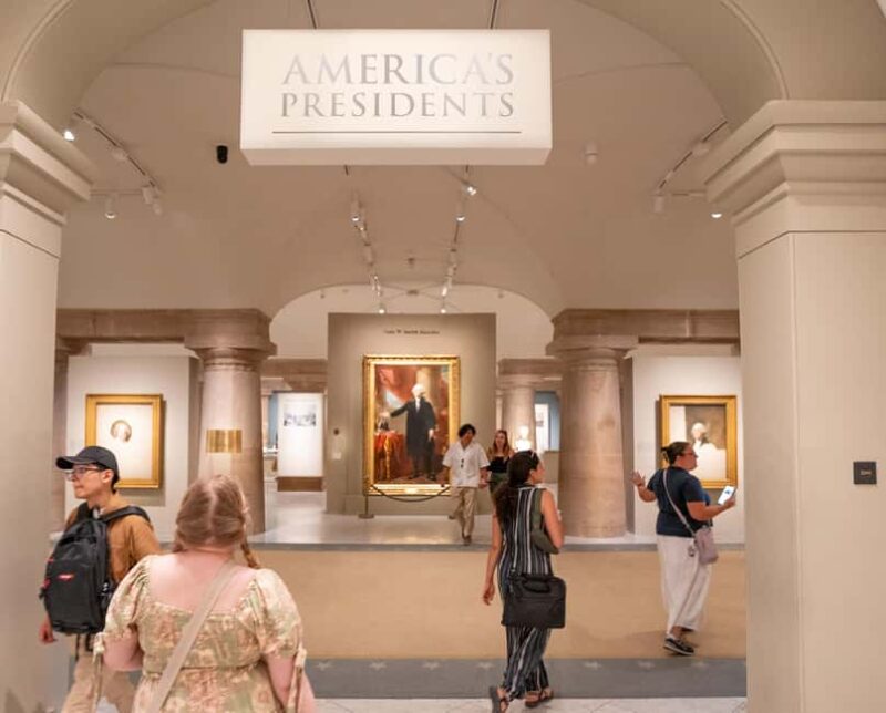 DC: National Portrait Gallery and SAAM Semi-Private Tour - Key Points