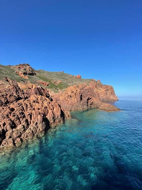 De Sagone/Cargèse: Scandola Piana Sunset Apéritif Baignade - Explore Corsica’s UNESCO Sites with an Intimate Sunset Cruise