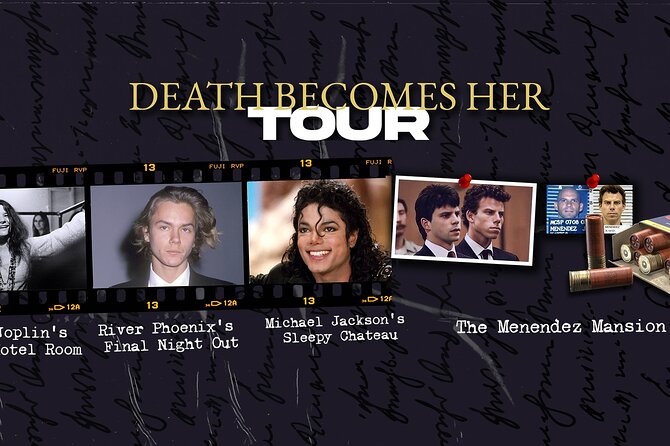 Death Becomes Her Funeral Limo Tour of Los Angeles - An Unconventional Tour of Los Angeles’s Morbid Side