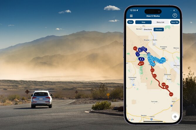 Death Valley National Park Self-Guided Audio Driving Tour - Key Points