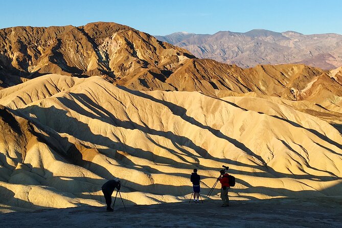 Death Valley Sunrise & Stargazing Day Tour Group Discount for 2 More People - Golden Canyon’s Orange and Yellow Folds