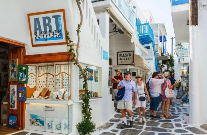 Delos and Mykonos One Day Cruise from Naxos - A Four-Hour Visit to Mykonos Vibrant Streets