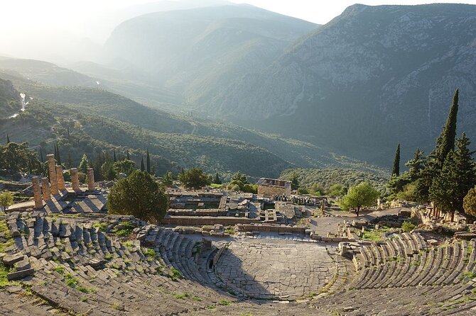 Delphi and Arachova full day touring experience - The Tholos of Athena Pronaia and the Oracle Site