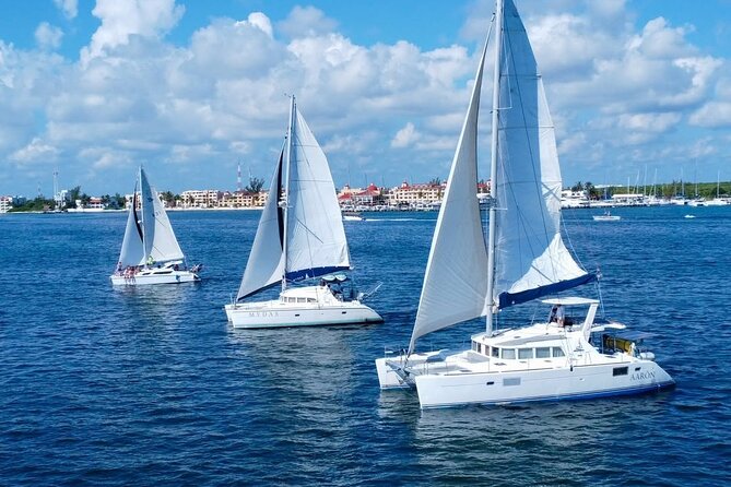 Deluxe Catamaran Tour to Isla Mujeres, from Costa Mujeres Hotels - Key Points