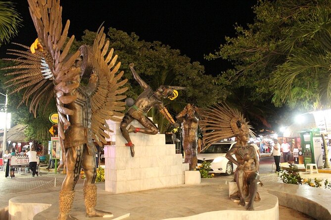 Deluxe day in Tulum, Coba, Cenote and Playa del Carmen & Tulum - Swimming in Zacil Ha Cenote: Crystal Waters Underground