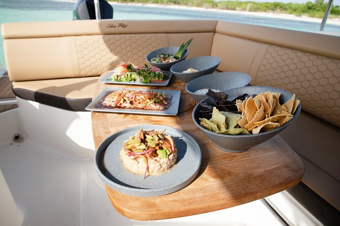 Deluxe Private Boats - 27 ft Sea Ray - Snorkeling in Private Reefs Away From the Crowd