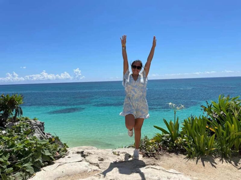 Deluxe Tulum, Coba & 5th Avenue from Cancun - Refreshing Swim at Cenote Kuxtal