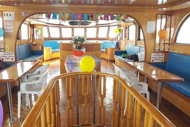 Demetris Chara Boat/Blue Lagoon boat trips with BBQ and SLIDE - Drinks and Bar Offerings on the Boat