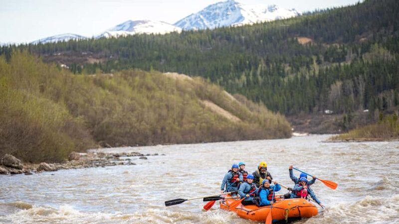 Denali, Alaska: Canyon Wave Raft Class III-IV Paddle/Oar - Key Points