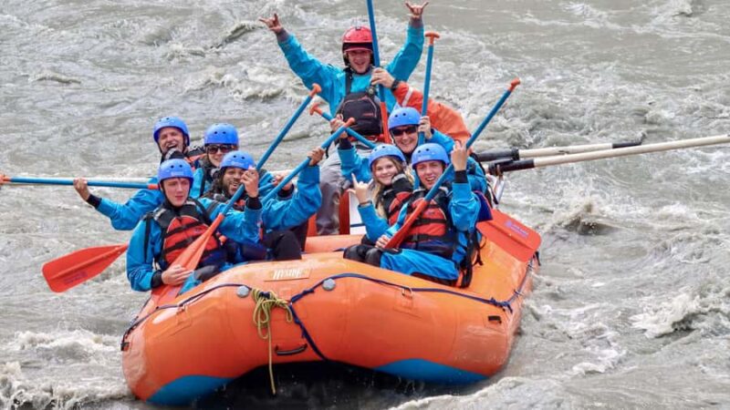 Denali, Alaska: Canyon Wave Raft Class III-IV Paddle/Oar - The End of the Rafting and Returning to Denali