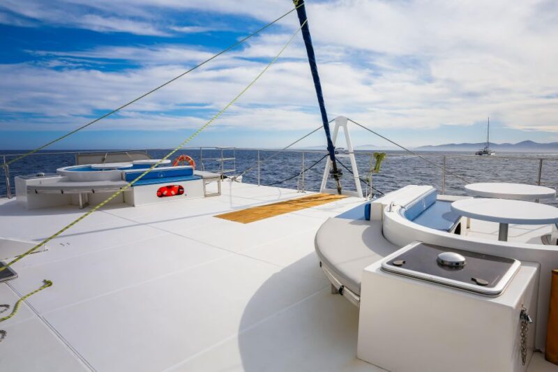 Denia: Cova Tallada Catamaran Tour and Swimming Stop - Up Close with the Scenic Cova Tallada from the Sea