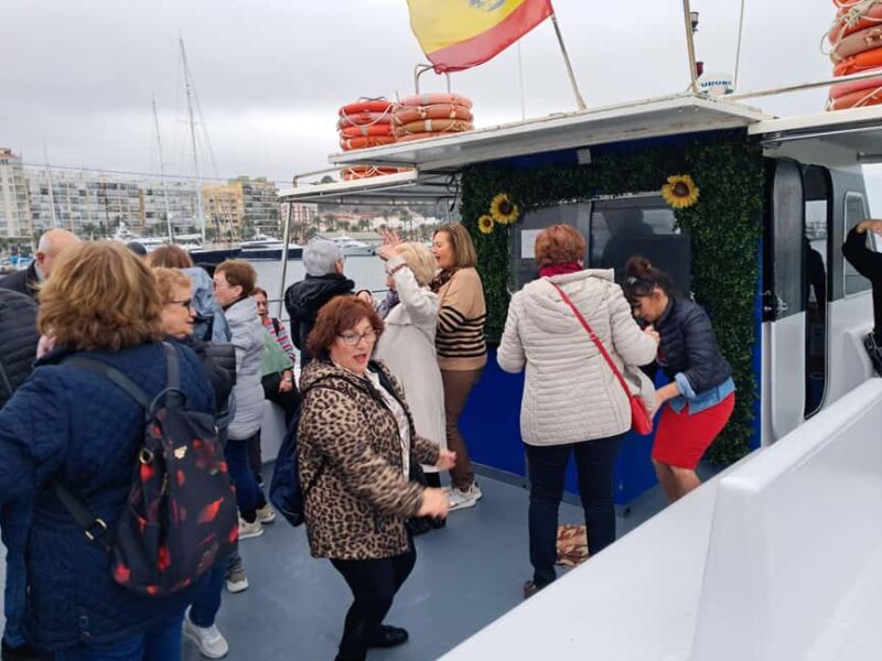 Denia: Cova tallada Catamaran Trip w/ Mussel Tasting & Wine - Frequently Asked Questions