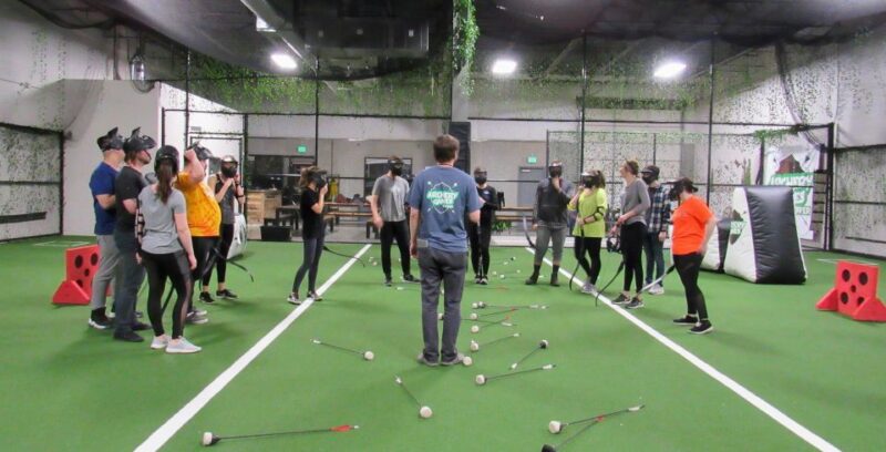 Denver: Archery Dodgeball Indoor Attraction Ticket - All Equipment and Training Provided for a Hassle-Free Experience