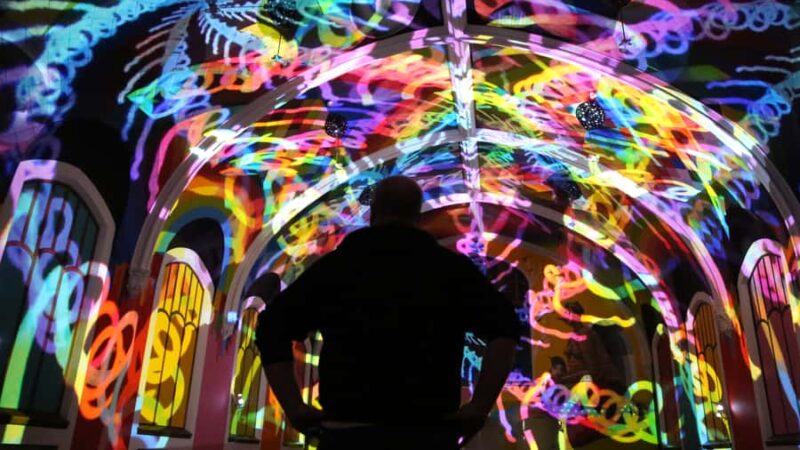 Denver: BEYOND Light Show and Meditation - The International Church of Cannabis: A Historic Venue for Modern Art and Meditation